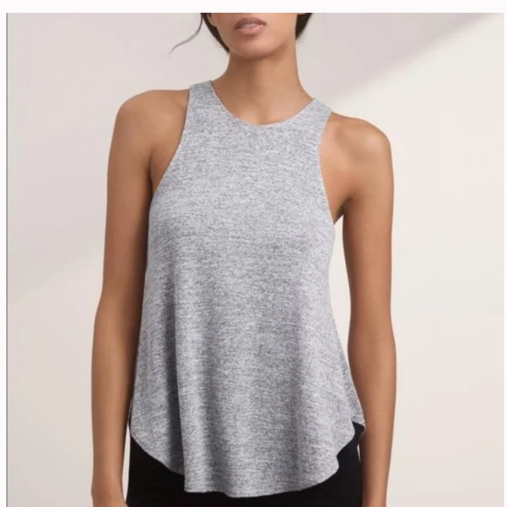 Aritzia High Neck Tank Top